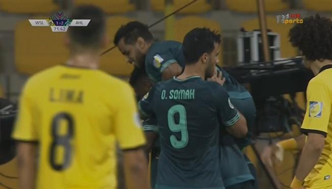 هدف الاهلي السعودي الثاني في مرمي الوصل 2 1 البطولة العربية