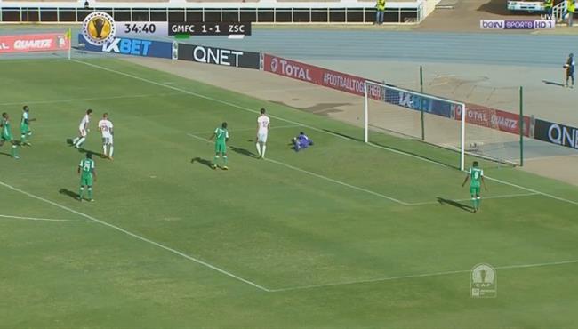 تصدي جنش لفرصة خطيرة امام جورماهيا في كأس الكونفيدرالية