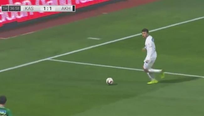 اسيست تريزيجيه في مباراة قاسم باشا واكهيسار سبور بكأس تركيا