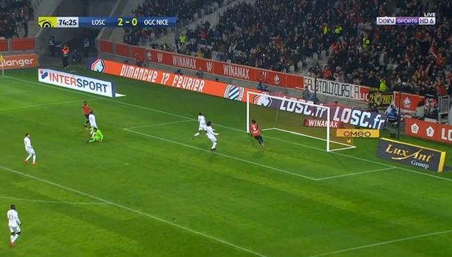 اهداف مباراة ليل ونيس 4 0 الدوري الفرنسي