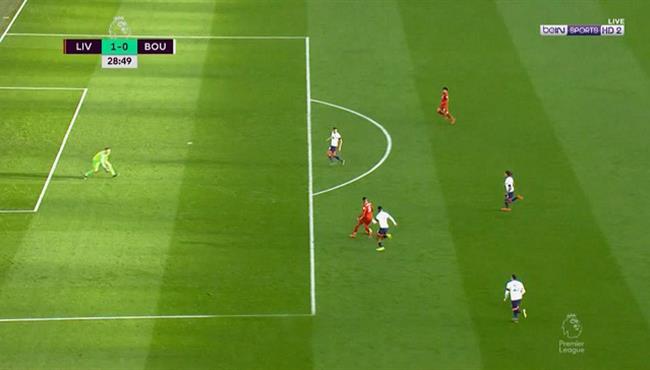 محمد صلاح يهدر هدف محقق امام بورنموث في الدوري الانجليزي