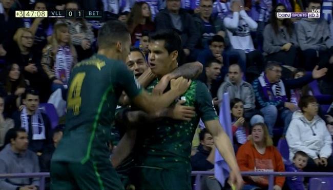 هدف رائع من خلفية مزدوجة في مباراة ريال بيتيس وبلد الوليد