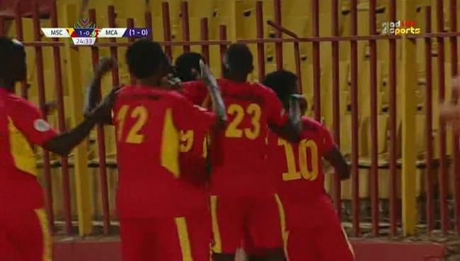 هدف المريخ الاول في مرمي مولودية الجزائر بالبطولة العربية