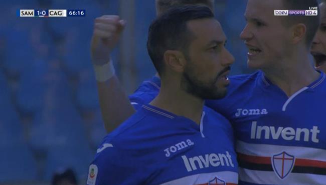 هدف فوز سامبدوريا علي كالياري 1 0 الدوري الايطالي