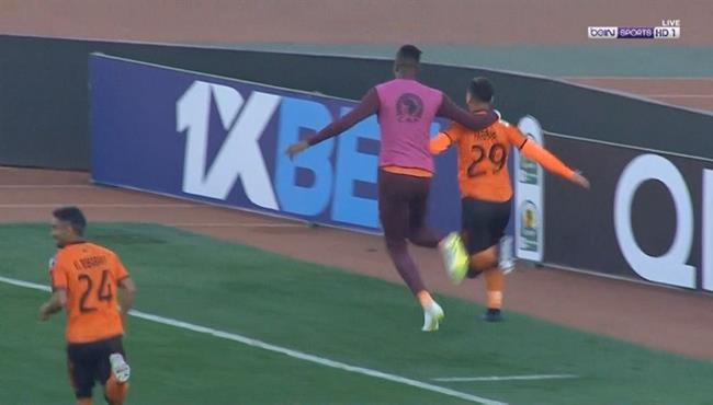 هدف نهضة بركان الثالث في مرمي الرجاء