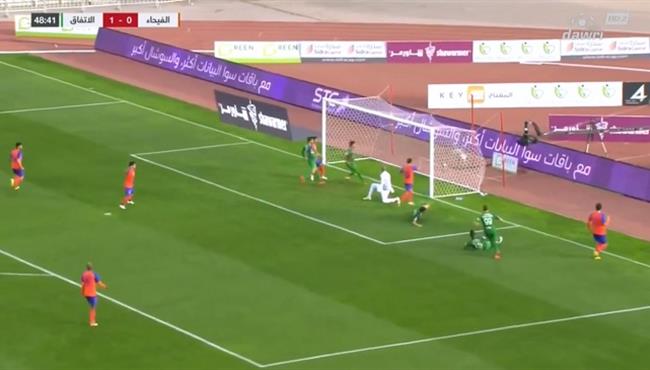 اهداف مباراة الاتفاق والفحياء 1 1 الدوري السعودي