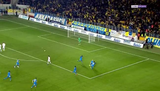 هدف عالمي في مباراة قاسم باشا وانقرة جوجو بالدوري التركي