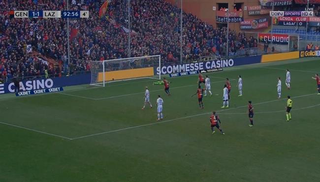 اهداف مباراة جنوى ولاتسيو 2 1 الدورى الايطالى