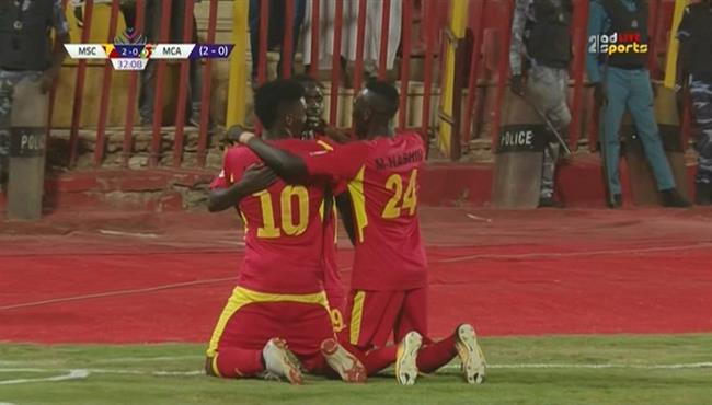 هدف المريخ الثاني في مرمي مولودية الجزائر بالبطولة العربية