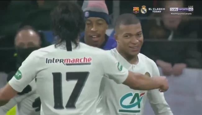 اهداف مباراة باريس سان جيرمان وفيلفرانش 3 0 كأس فرنسا