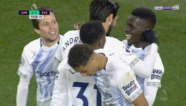 اهداف مباراة ايفرتون وكارديف سيتي 3 0 الدوري الانجليزي