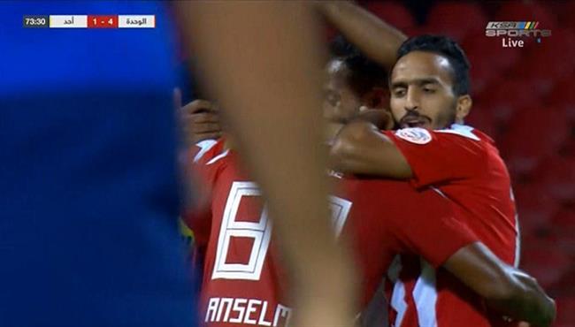 اهداف مباراة الوحدة واحد 4 1 الدوري السعودي