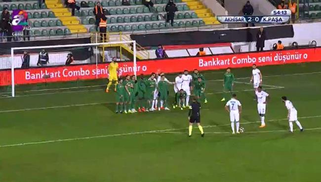 القائم يحرم تريزيجيه من تسجيل هدف رائع امام اكهيسار سبور في كأس تركيا