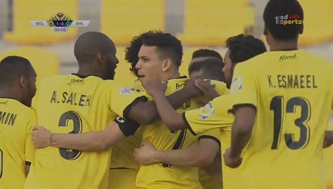 بعد 38 ثانية فقط الوصل يسجل هدف اول في مرمي الاهلي السعودي بالبطولة العربية