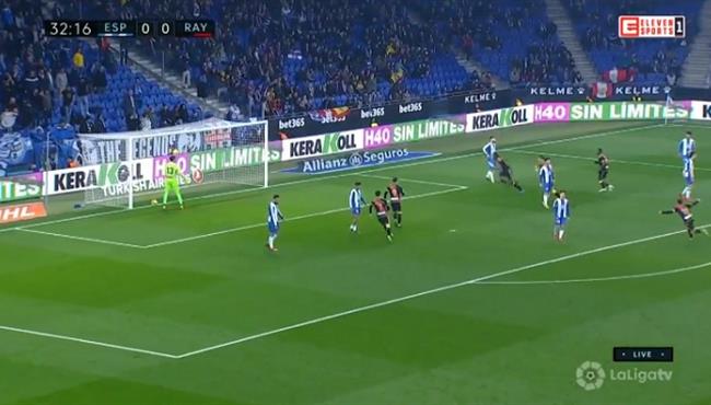 اهداف مباراة اسبانيول ورايو فاليكانو 2 1 الدوري الاسباني