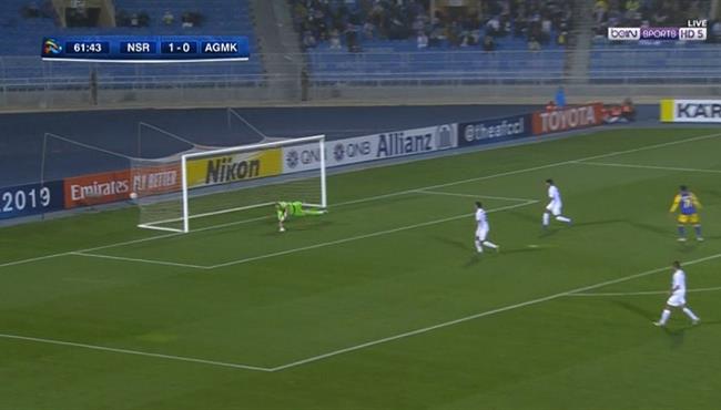 هدف النصر السعودى الثانى العالمى فى مرمى ميتالورغ بيك آباد