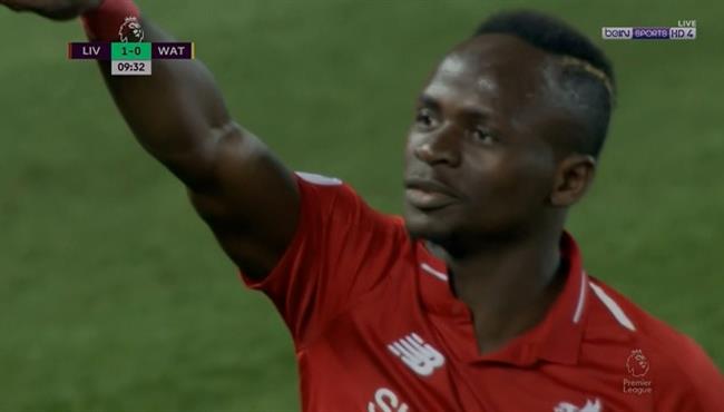 هدف ليفربول الاول في مرمي واتفورد ماني