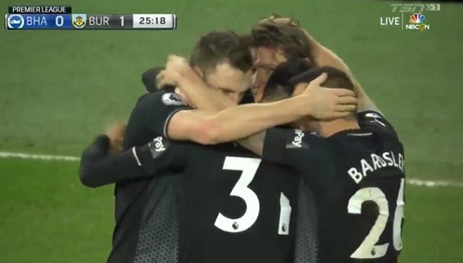 اهداف مباراة بيرنلي وبرايتون 3 1 الدوري الانجليزي