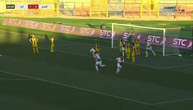 اهداف مباراة احد والحزم 2 2 الدوري السعودي