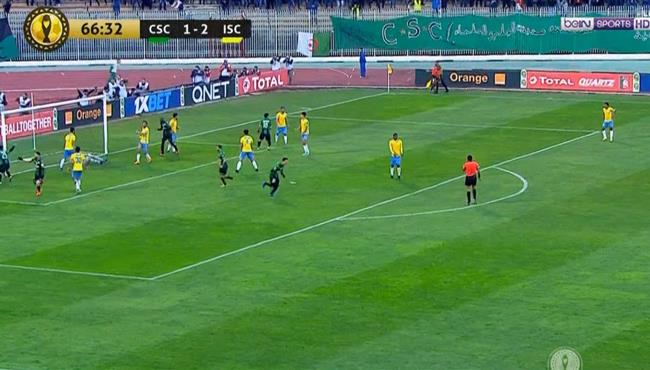 هدف تعادل شباب قسنطينة مع الاسماعيلي 2 2 دوري ابطال افريقيا