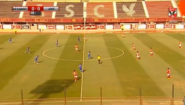 ملخص مباراة الاهلي وجمهورية شبين 2 0 مباراة ودية