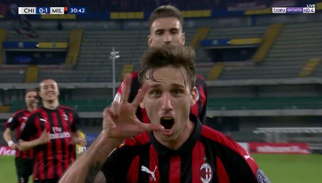 هدف لوكاس بيليا الرائع في مرمي كييفو بالدوري الايطالي