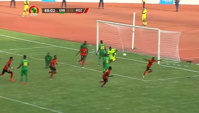 اهداف مباراة موزمبيق وغينيا بيساو 2 2 تصفيات امم افريقيا