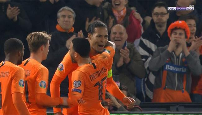 اهداف مباراة هولندا وبيلاروسيا 4 0 تصفيات اليورو