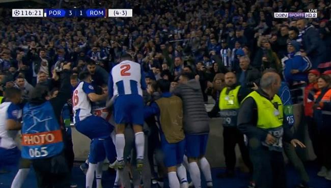 اهداف مباراة بورتو وروما 3 1 تعليق عصام الشوالي