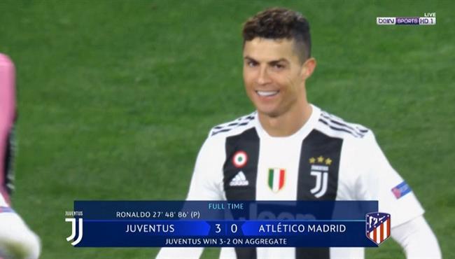 ملخص مباراة يوفنتوس واتلتيكو مدريد 3 0 دوري ابطال اوروبا