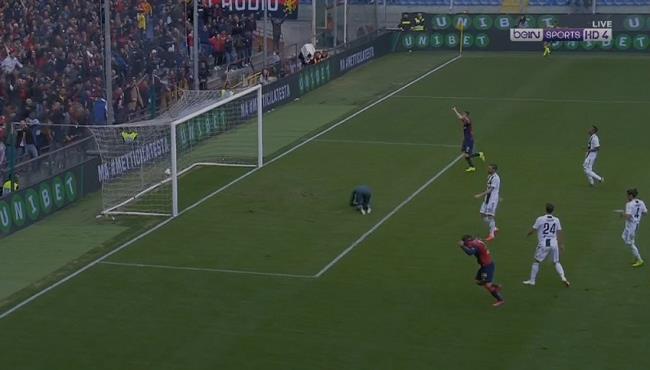 اهداف مباراة يوفنتوس وجنوي 0 2 الدوري الايطالي