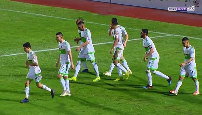 اهداف مباراة الجزائر وجامبيا 1 1 تعليق حفيظ دراجي