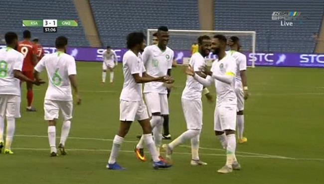 اهداف مباراة السعودية وغينيا الاستوائية 3 2 مباراة ودية