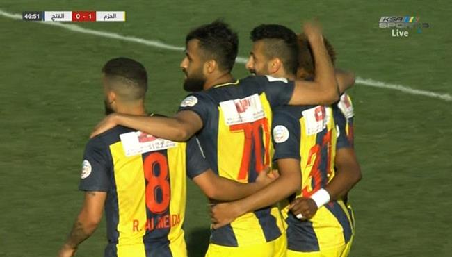هدف فوز الحزم علي الفتح 1 0 الدوري السعودي