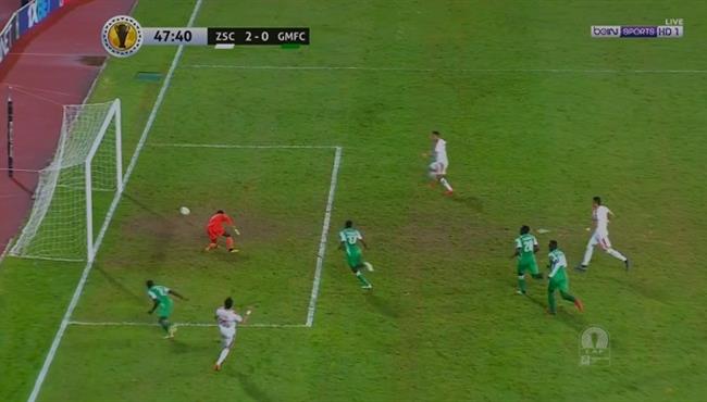 زيزو يهدر فرصة هدف امام جورماهيا بكاس الكونفدرالية