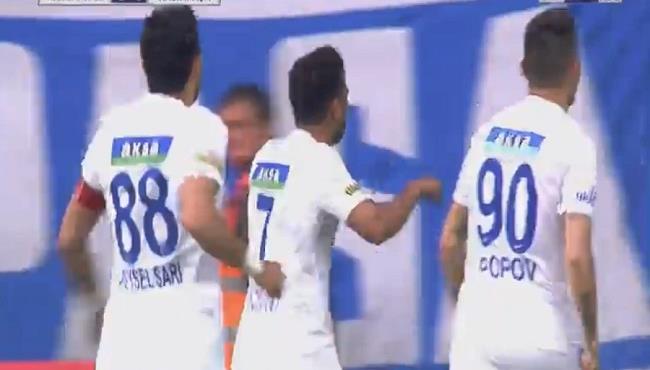 هدف تريزيجيه القاتل في مرمي اخيسار بالدوري التركي
