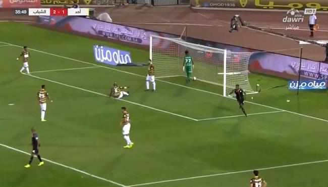 اهداف مباراة الشباب واحد 2 1 الدوري السعودي