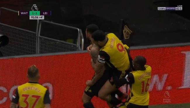 اهداف مباراة واتفورد وليستر سيتي 2 1 الدوري الانجليزي