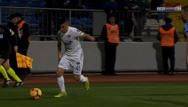 اسيست كريم حافظ في مباراة قاسم باشا وطرابزون سبور بالدوري التركي