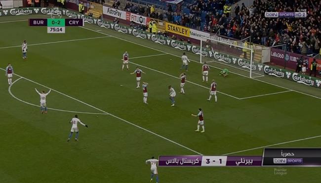 اهداف مباراة كريستال بالاس وبيرنلي 3 1 الدوري الانجليزي