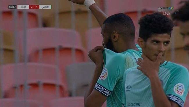 هدف الاهلي الرابع في مرمي الرائد بالدوري السعودي