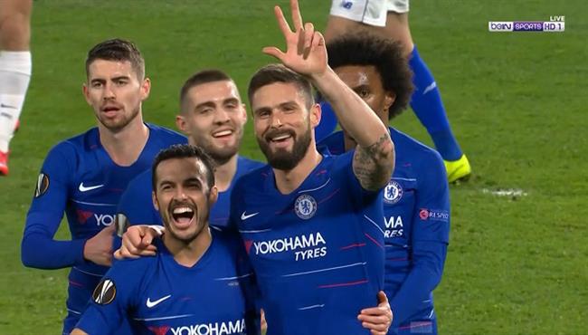 اهداف مباراة تشيلسي ودينامو كييف 3 0 الدوري الاوروبي