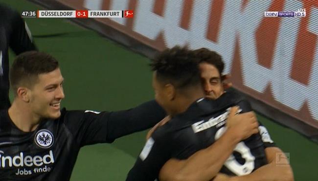 اهداف مباراة فرانكفورت وفورتونا دوسلدورف 3 0 الدوري الالماني