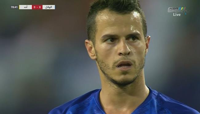 العارضة تحرم جيوفينكو من تسجيل هدف رائع امام احد في الدوري السعودي