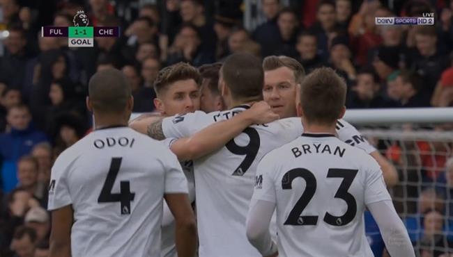 هدف تعادل فولهام مع تشيلسي 1 1 الدوري الانجليزي