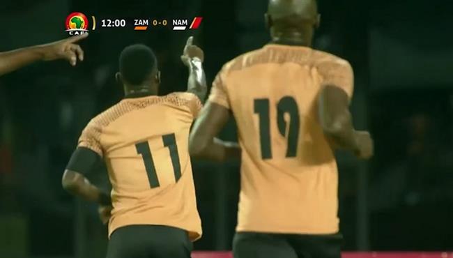 اهداف مباراة زامبيا وناميبيا 4 1 تصفيات امم افريقيا