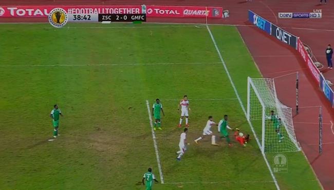 حارس جورماهيا يحرم الزمالك من تسجيل هدف ثالث في مرماه