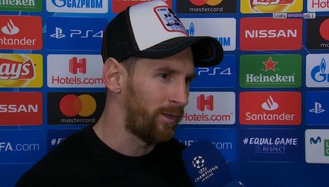 تصريحات ميسي عن رونالدو بعد مباراة برشلونة وليون في دوري ابطال اوروبا