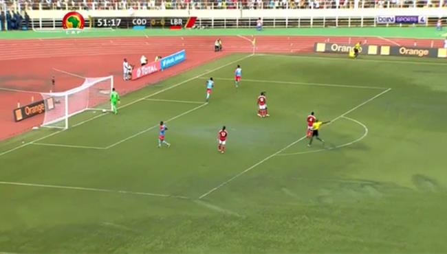 هدف فوز الكونغو الديمقراطية علي ليبيريا 1 0 تصفيات امم افريقيا