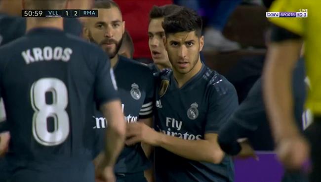 هدف ريال مدريد الثاني في مرمي بلد الوليد كريم بنزيما